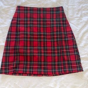 Plaid Brandy Melville skirt